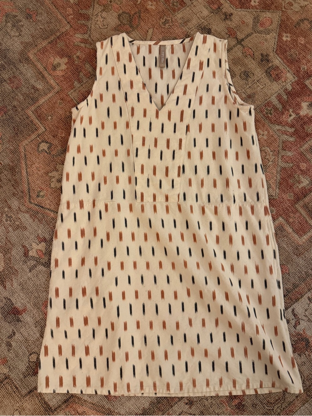 Mata Traders “Milan Shift Dress” Ivory Ikalt